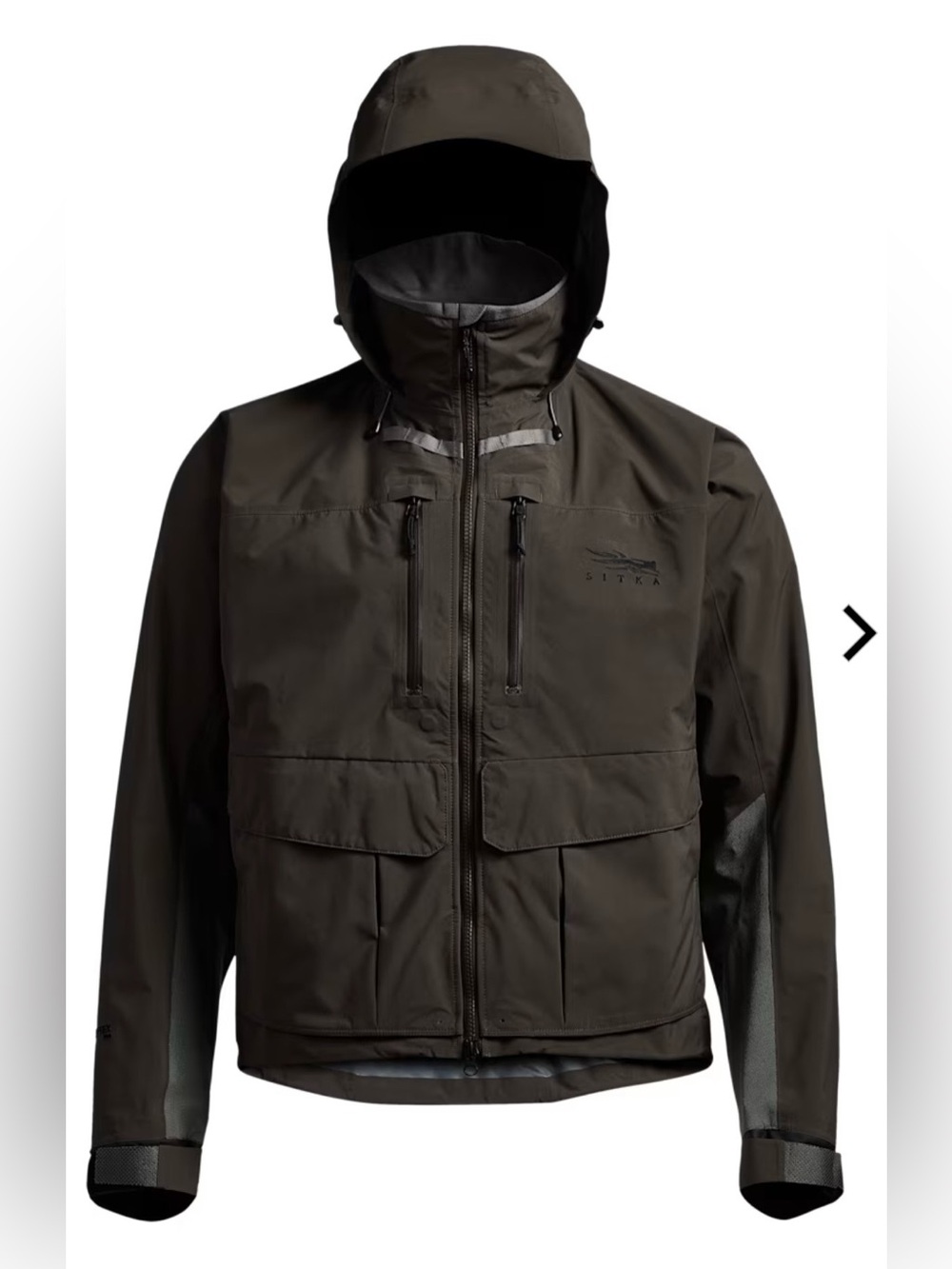 SITKA Delta Pro Wading Jacket Large Earth - Picture 5 of 15